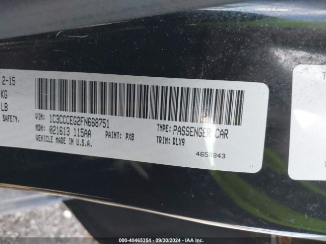 1C3CCCEG2FN668751 Chrysler 200 C