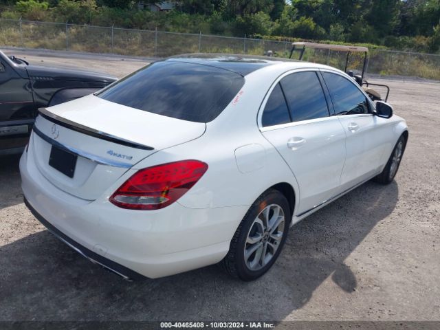 WDDWF4KB1JR328092 Mercedes-Benz C 300 4matic