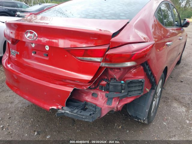 KMHD84LFXHU237449 Hyundai Elantra Value Edition