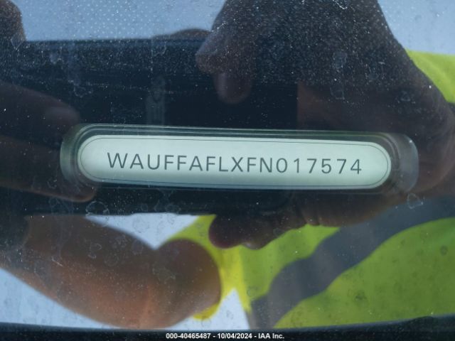 WAUFFAFLXFN017574 Audi A4 2.0t Premium