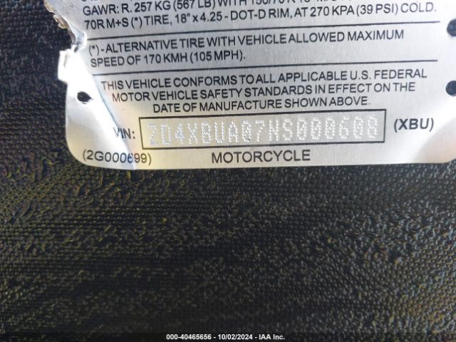 2022 APRILIA TUAREG ZD4XBUA07NS000608 Photo 9