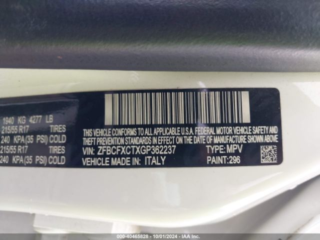 ZFBCFXCTXGP362237 Fiat 500x Trekking