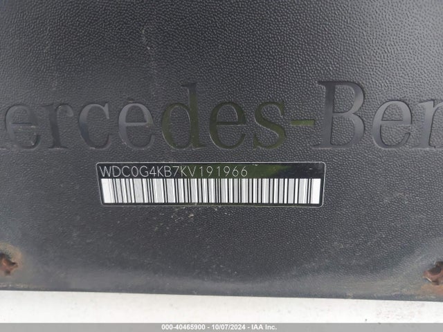 WDC0G4KB7KV191966 Mercedes-Benz Glc 300 4matic