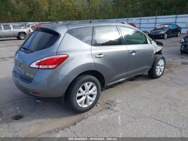 JN8AZ1MW4EW531225 Nissan MURANO SV