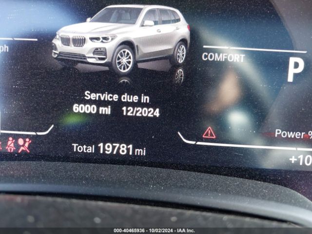 5UXCR4C05N9K37526 BMW X5 Sdrive40i