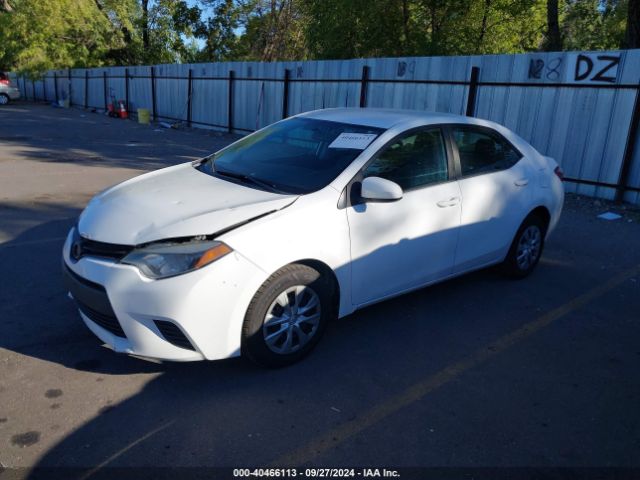 2T1BURHE5FC374863 Toyota COROLLA L