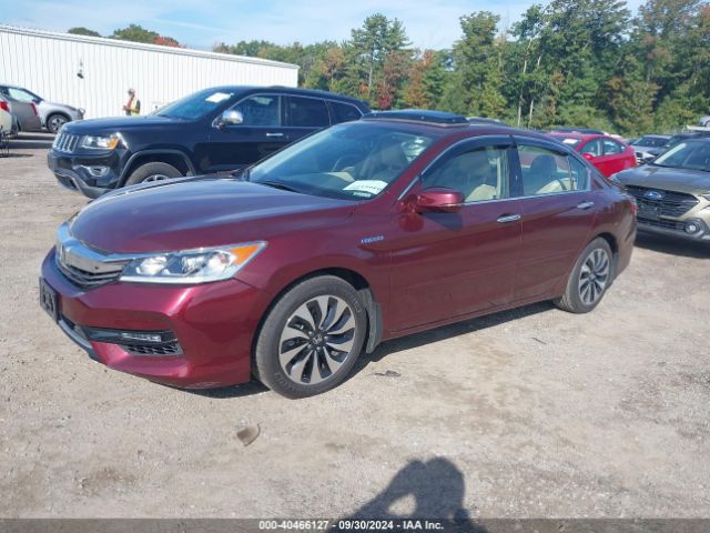 JHMCR6F56HC013093 Honda Accord Hybrid Ex-l