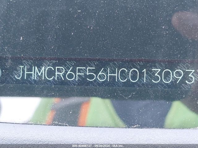 JHMCR6F56HC013093 Honda Accord Hybrid Ex-l