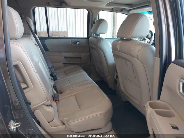 Honda Pilot Ex-l 2014 5FNYF3H66EB012223 Image 8