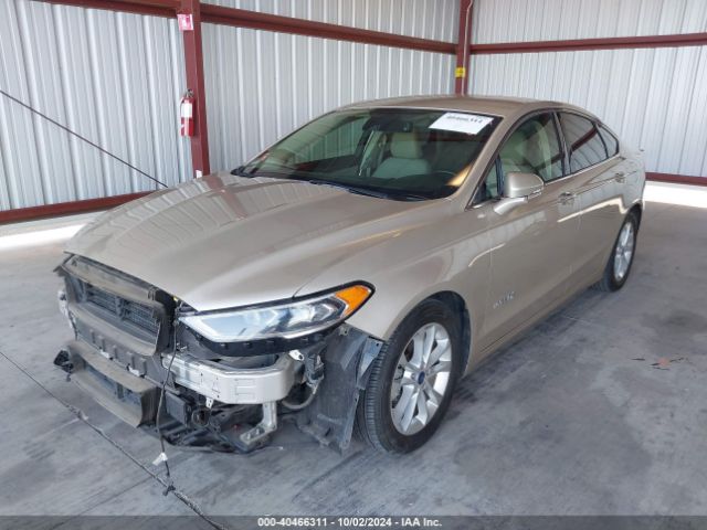 3FA6P0MU2KR221224 Ford Fusion Hybrid Sel