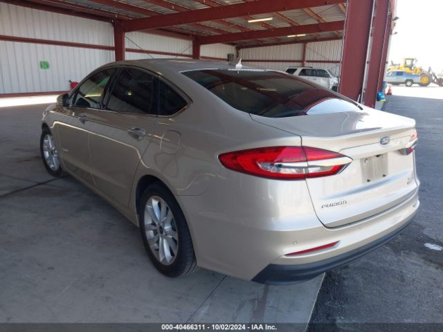 3FA6P0MU2KR221224 Ford Fusion Hybrid Sel