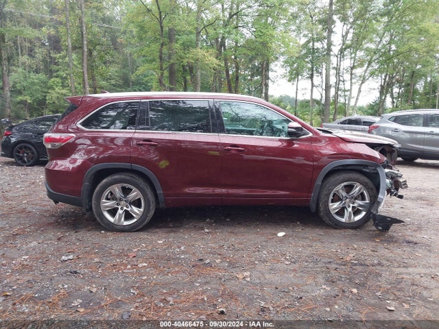 5TDDKRFHXFS082578 Toyota Highlander Limited V6