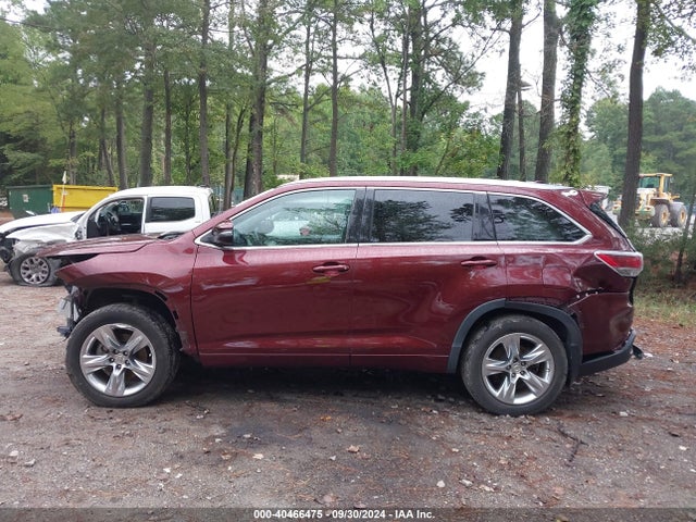 5TDDKRFHXFS082578 Toyota Highlander Limited V6