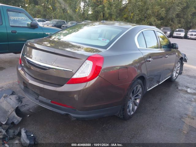 1LNHL9DK0FG600295 Lincoln MKS