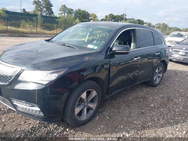5FRYD4H22GB029434 Acura Mdx Acurawatch Plus Package