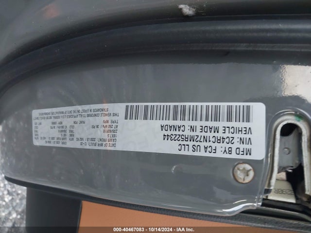 Chrysler Pacifica Hybrid Pinnacle 2021 2C4RC1N72MR522344 Image 9