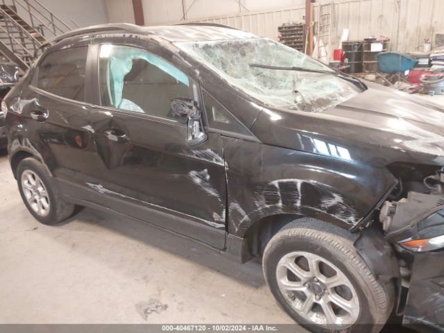 MAJ3S2GE8MC395317 Ford Ecosport Se