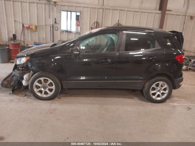 MAJ3S2GE8MC395317 Ford Ecosport Se