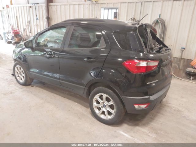 MAJ3S2GE8MC395317 Ford Ecosport Se