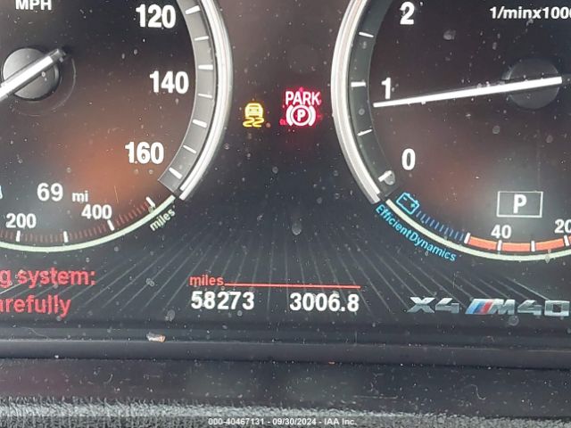 5UXXW7C50J0W65221 BMW X4 M40i
