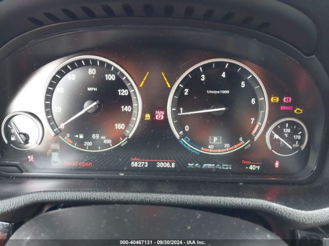5UXXW7C50J0W65221 BMW X4 M40i