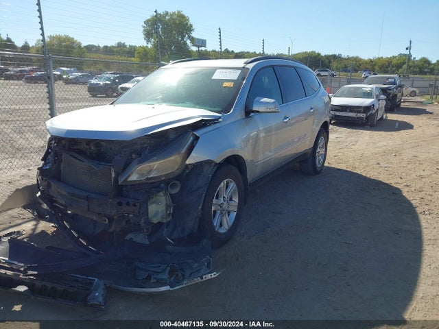 Chevrolet Traverse 1lt 2014 1GNKRGKD7EJ376579 Image 2