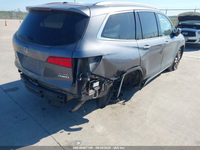 5FNYF6H06HB103994 Honda Pilot Elite