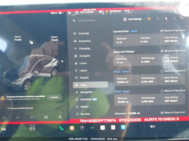 2023 TESLA MODEL Y 7SAYGDEEXPF770974 Photo 6