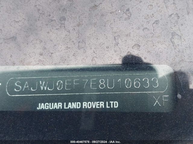 SAJWJ0EF7E8U10633 Jaguar Xf V6 Sc
