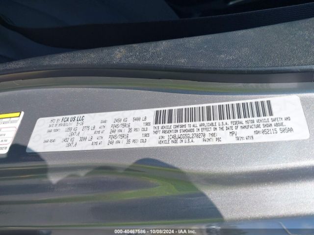1C4BJWDG5GL270270 Jeep Wrangler Unlimited Sport