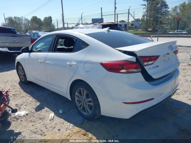 5NPD84LF7JH302309 Hyundai ELANTRA SEL