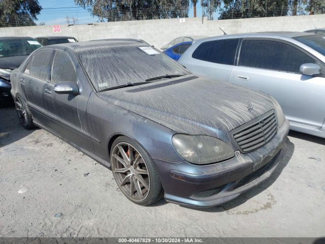 2003 MERCEDES-BENZ S 55 AMG WDBNG74J43A370667