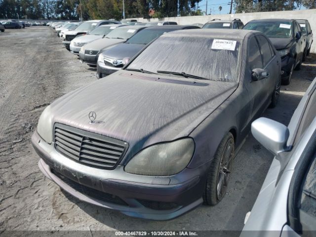 2003 MERCEDES-BENZ S 55 AMG WDBNG74J43A370667 Photo 1