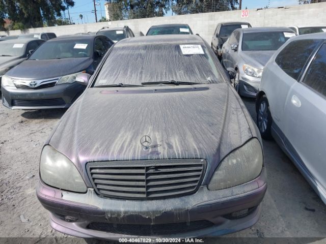 2003 MERCEDES-BENZ S 55 AMG WDBNG74J43A370667 Photo 5