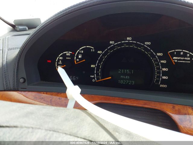 2003 MERCEDES-BENZ S 55 AMG WDBNG74J43A370667 Photo 6