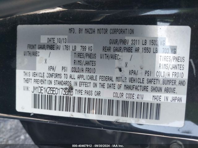 JM1DE1KZ6E0173565 Mazda Mazda2 Sport