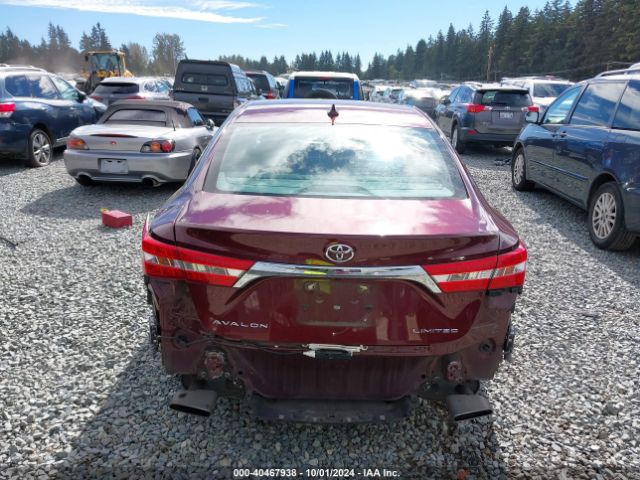 4T1BK1EB7FU183302 Toyota AVALON LIMITED