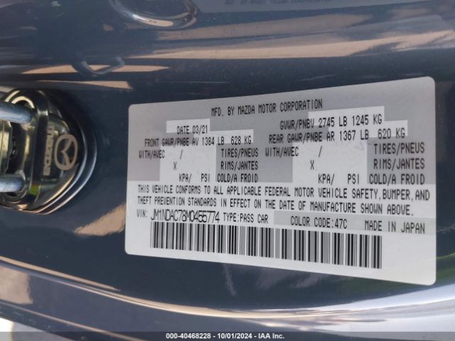 JM1NDAC78M0455774 Mazda Mx-5 Miata Club