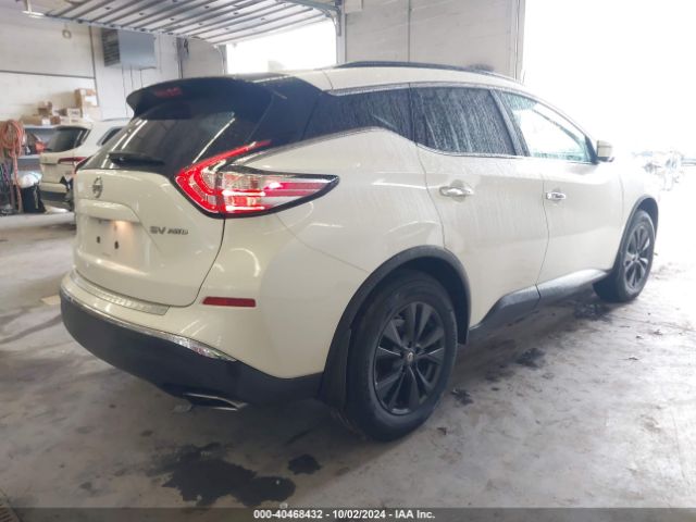 5N1AZ2MH0JN139468 Nissan MURANO SV