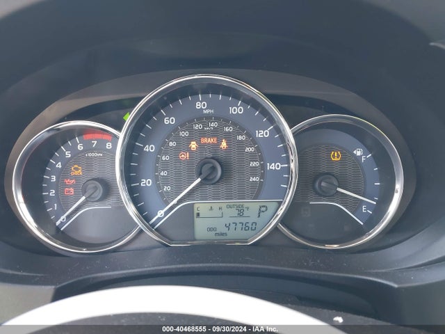 40468555 :رقم المزاد ، 2T1BURHE2GC559597 vin ، 2016 Toyota Corolla Le مزاد بيع