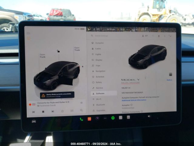 7SAYGDEF7NF392621 Tesla Model Y Performance Dual Motor All-wheel Drive
