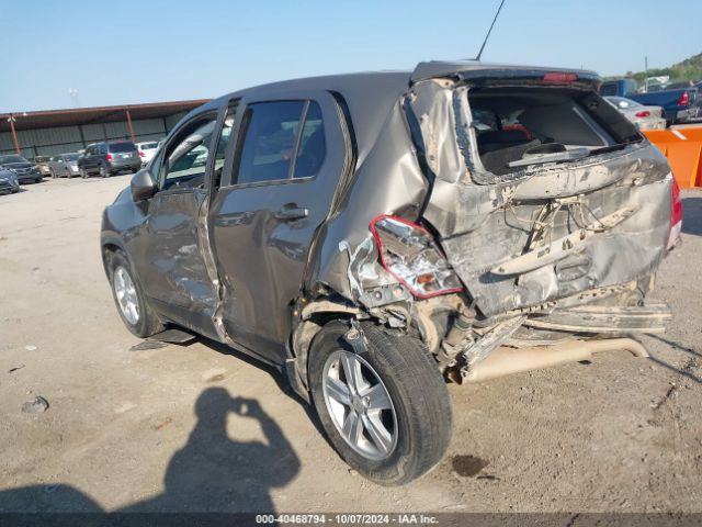 KL7CJKSB0LB340825 Chevrolet Trax Fwd Ls