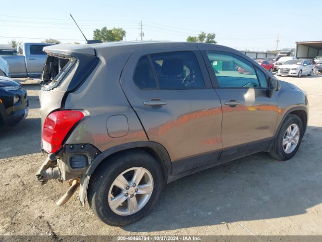 KL7CJKSB0LB340825 Chevrolet Trax Fwd Ls