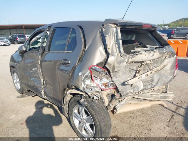 KL7CJKSB0LB340825 Chevrolet Trax Fwd Ls