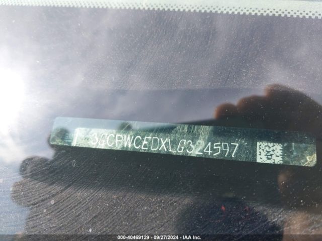 3GCPWCEDXLG324597 Chevrolet Silverado 1500 2wd  Short Bed Lt