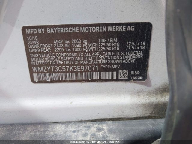 WMZYT3C57K3E97071 Mini Countryman Cooper S
