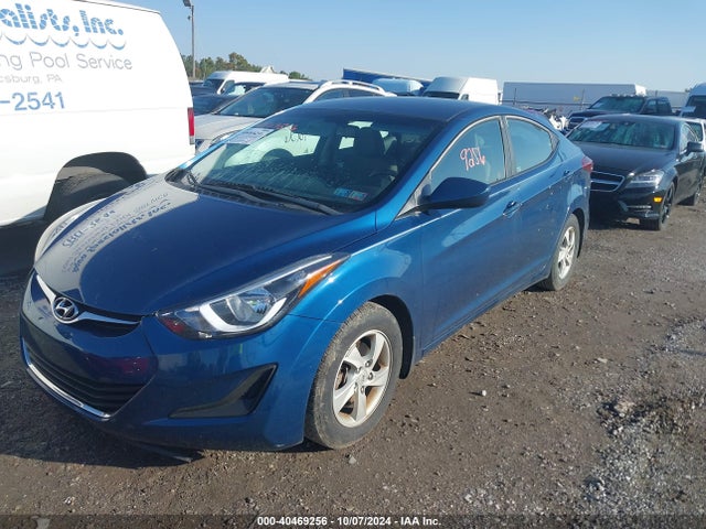 Hyundai ELANTRA SE 2014 KMHDH4AEXEU133307 Image 2