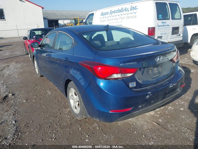 Hyundai ELANTRA SE 2014 KMHDH4AEXEU133307 Image 3