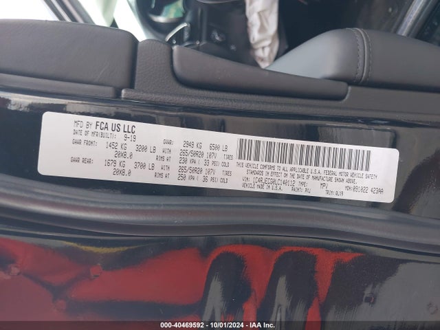 1C4RJECG0LC140112 Jeep Grand Cherokee High Altitude 4x2