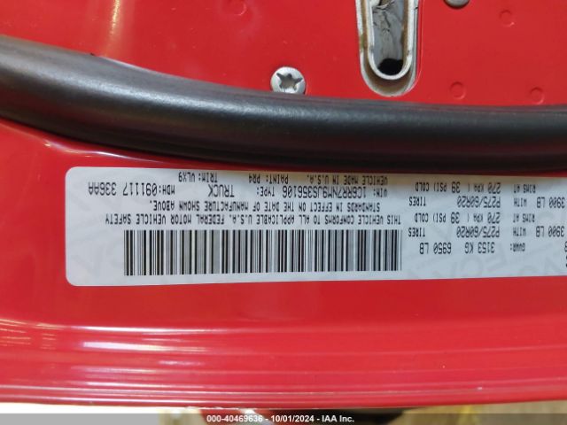 1C6RR7NM9JS356106 RAM 1500 Laramie  4x4 5'7 Box